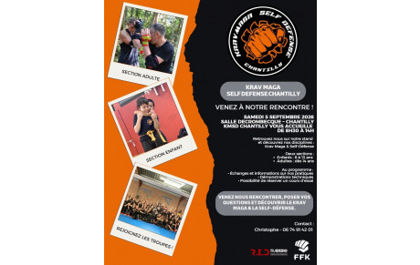 Forum des Associations samedi 05 septembre à Chantilly de 08h30 à 14h00